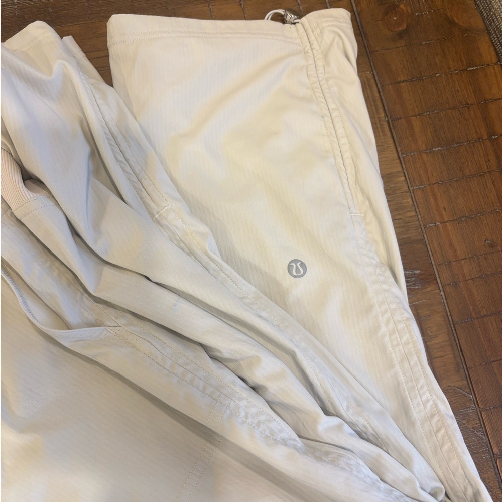 Lululemon Mid Rise Dance Studio Cropped Pants, Ivory - Picture 7 of 7